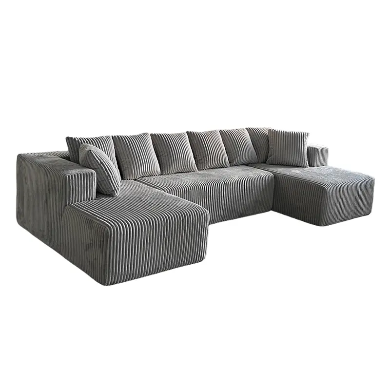 Living room compression modern home furniture modular L shape compressed fabric velvet foam couch sofa set (2).jpg