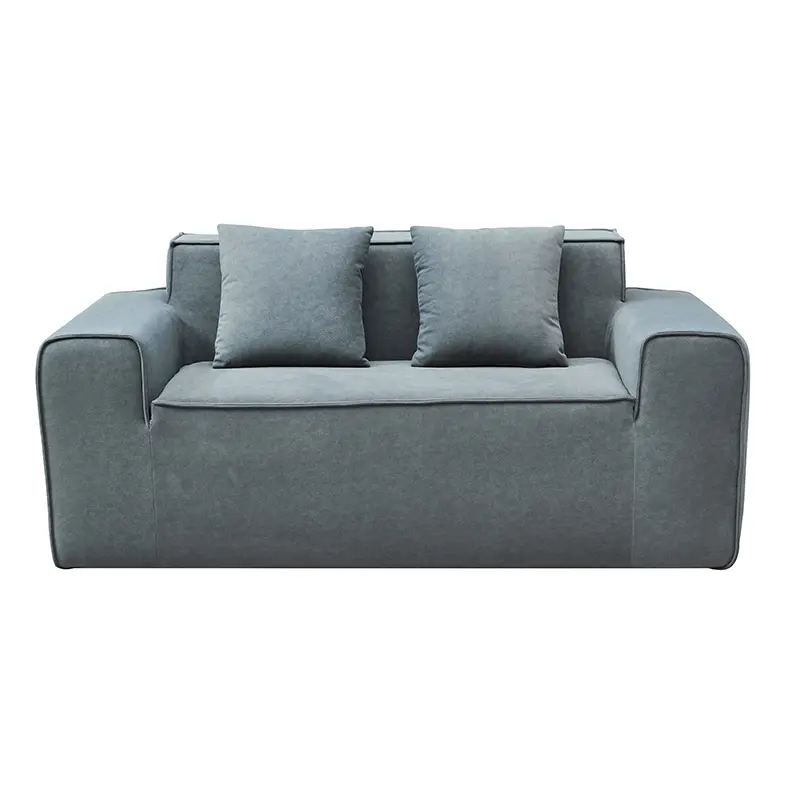 Simple two-seater compression spring sofa set (10).jpg