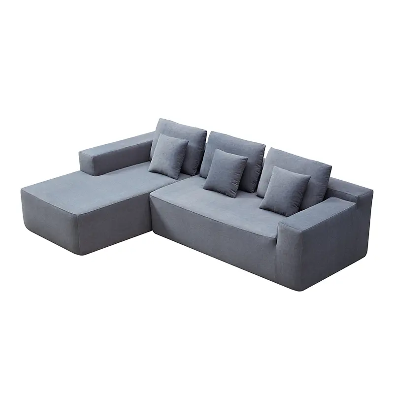Modern Compression Furniture L Shape Compression Sofa Fabric Compressible Sofa Set (3).jpg