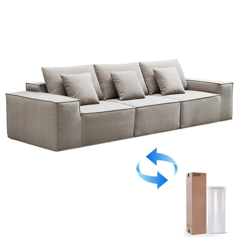 Modular Combination Compression Sofa Set Modern Furniture