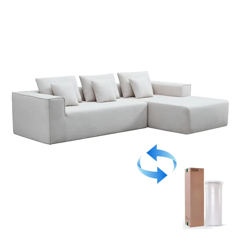 HSM-3502  compress spring sofa