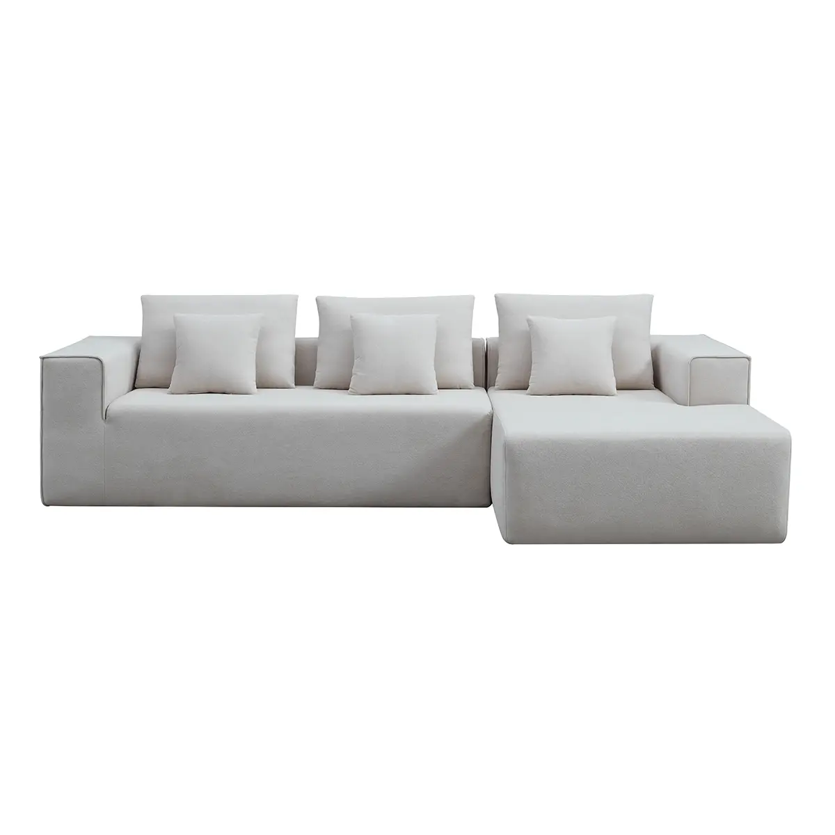 Modern Simple L-Shaped Vacuum Compression Sofa Set, Triple Seater for Living Room, Stylish & Compact. (9).jpg